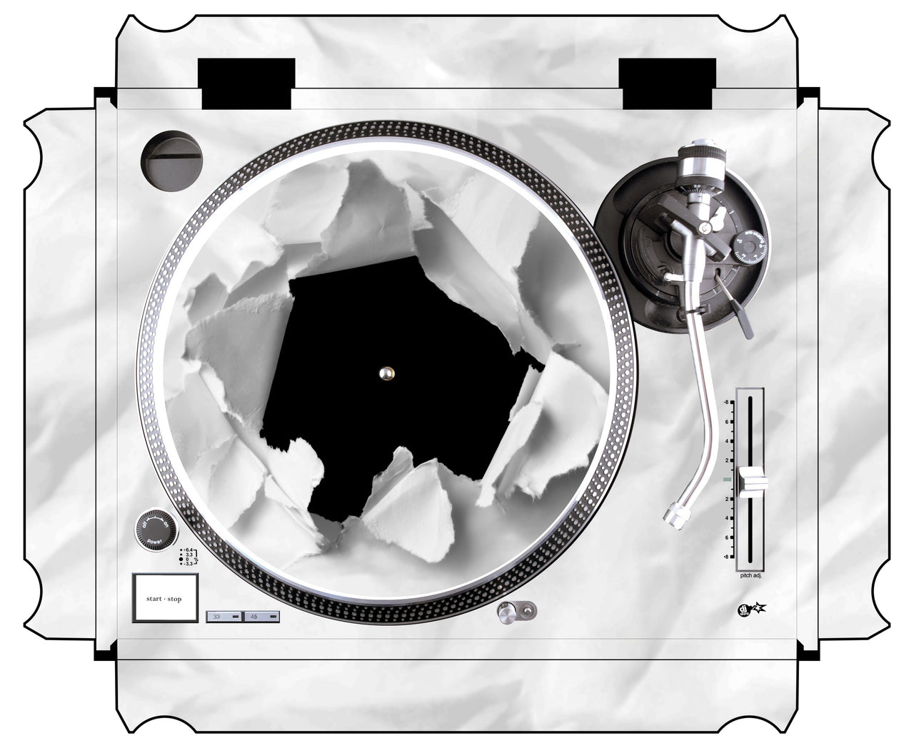 Technics 1200 / 1210 MK2 Skin Breakout