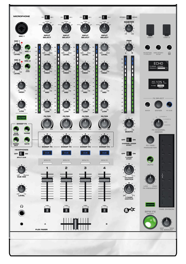 Denon DJ X 1850 Skin Breakout