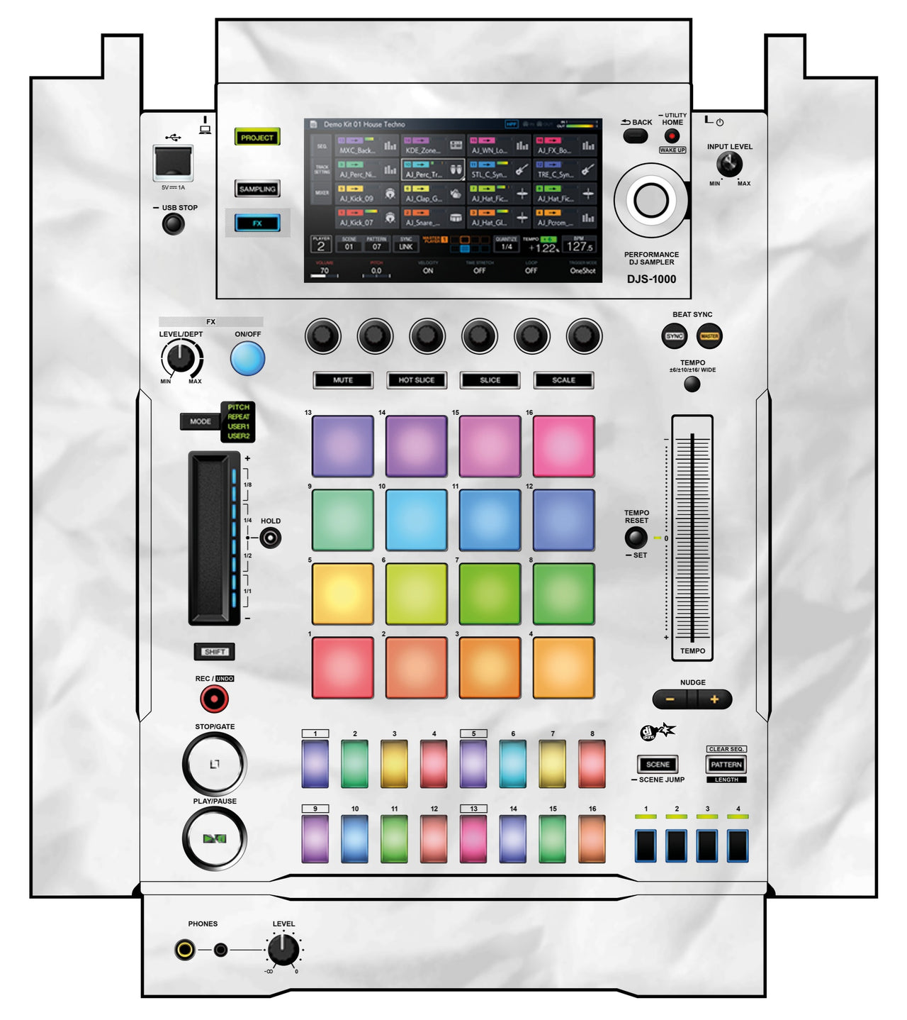 Pioneer DJ DJS 1000 Skin Breakout
