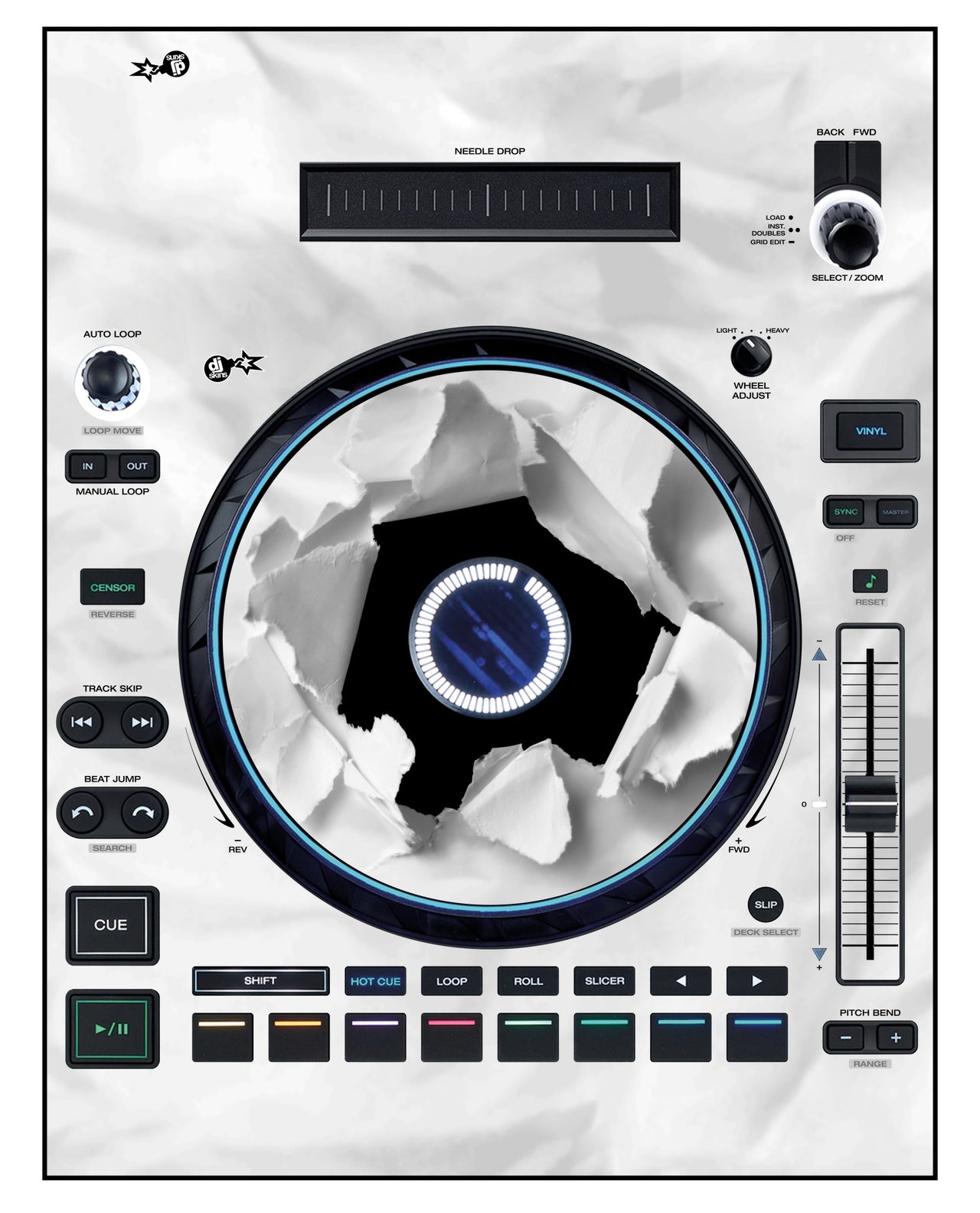 Denon DJ LC 6000 Skin Breakout