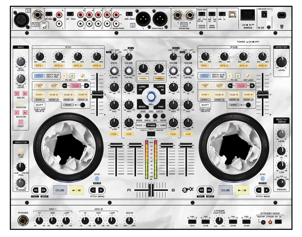 Denon DJ MC 6000 Skin Breakout