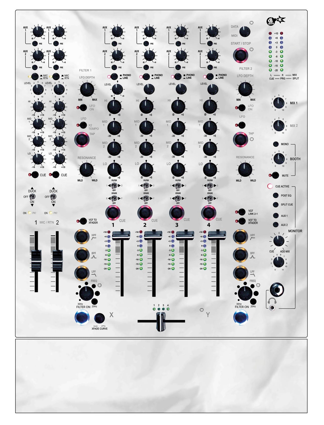 Allen and Heath XONE 92 Skin Breakout