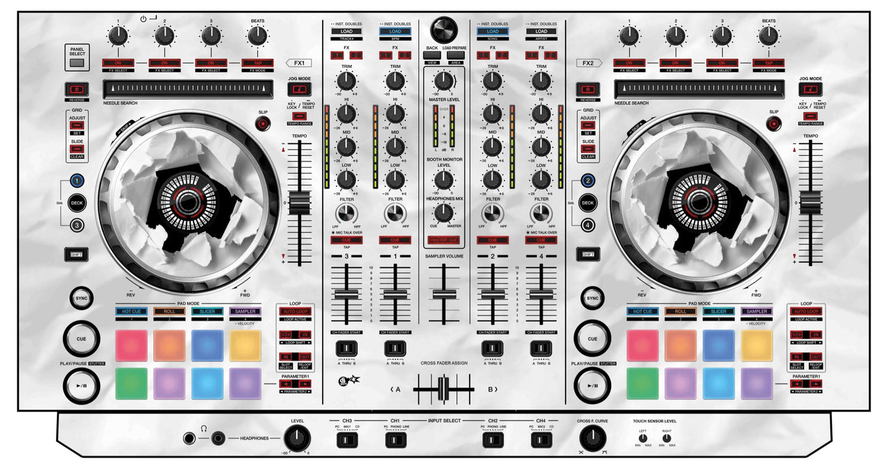 Pioneer DJ DDJ SX Skin Breakout