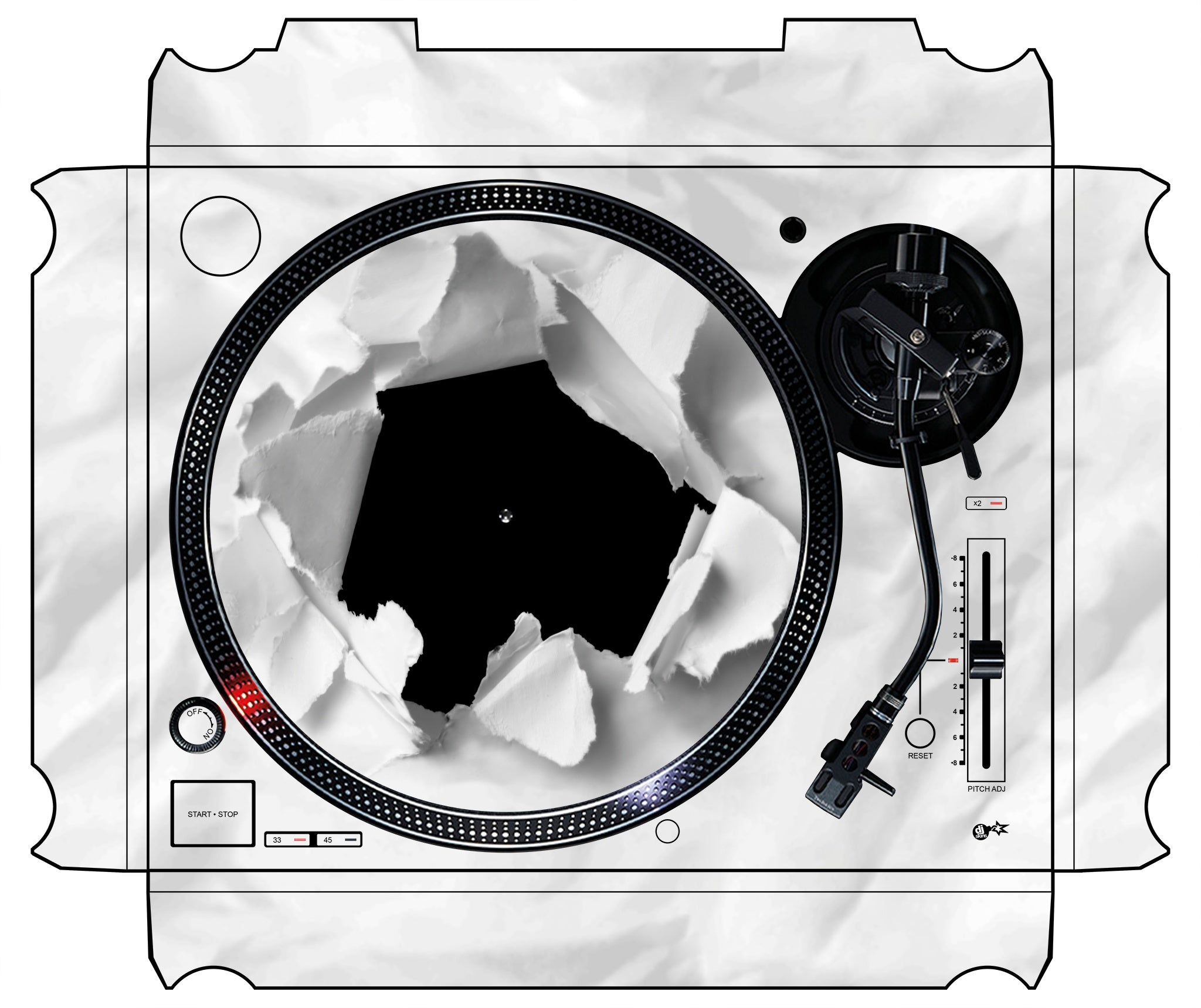 Technics 1200 / 1210 MK7 Skin Breakout