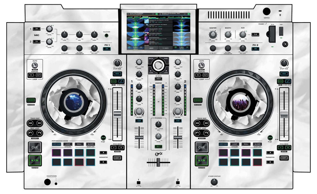 Denon DJ PRIME 2 Skin Breakout