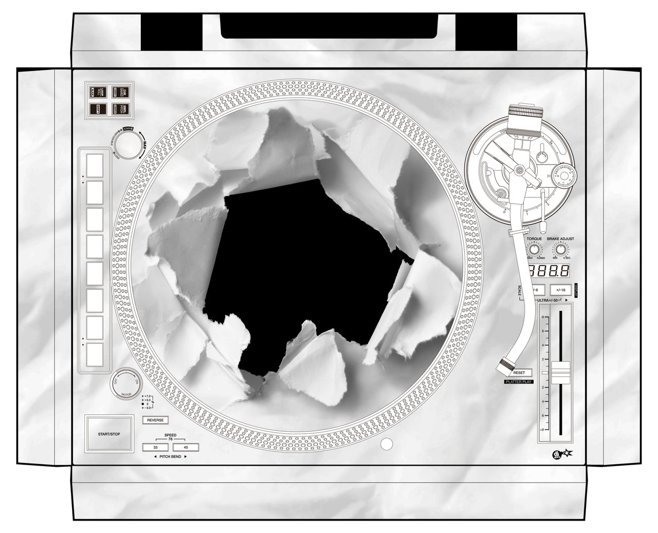 Reloop RP 8000 MK2 Skin Breakout