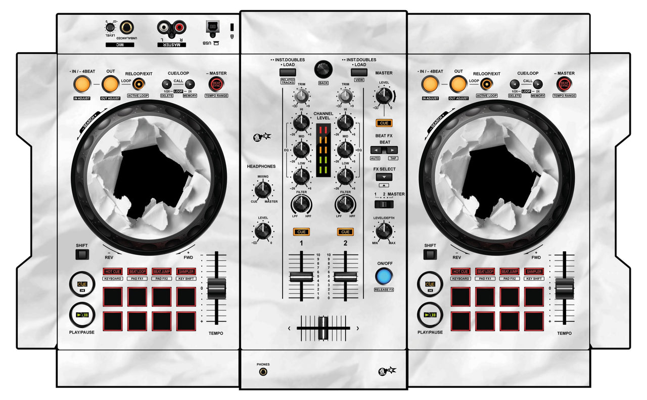 Pioneer DJ DDJ 400 Skin Breakout