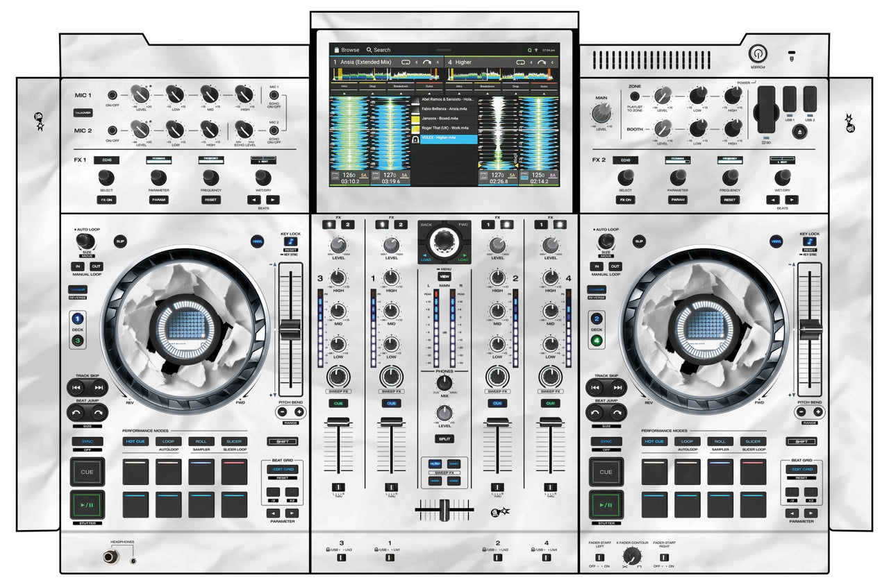 Denon DJ PRIME 4+ Skin Breakout