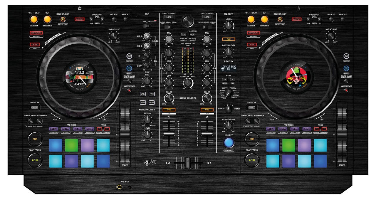 Pioneer DJ DDJ 800 Skin Brushed Black