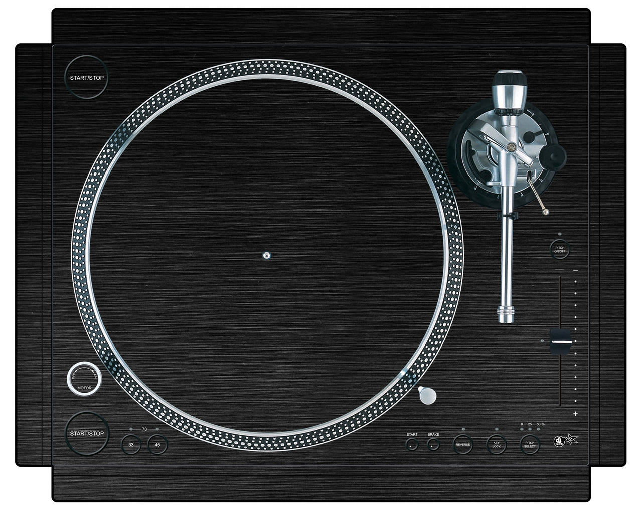 Stanton STR8.150 Skin Brushed Black