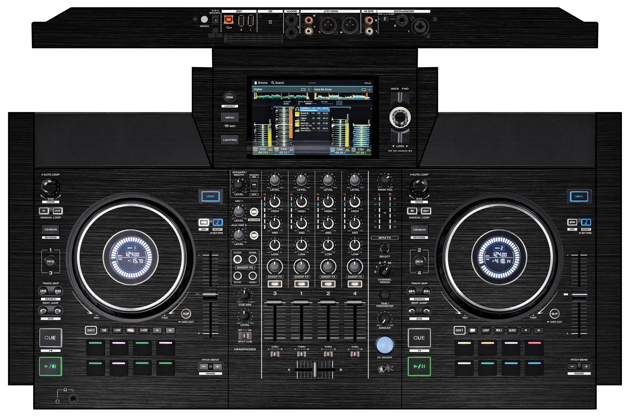 Denon DJ SC Live 4 Skin Brushed Black