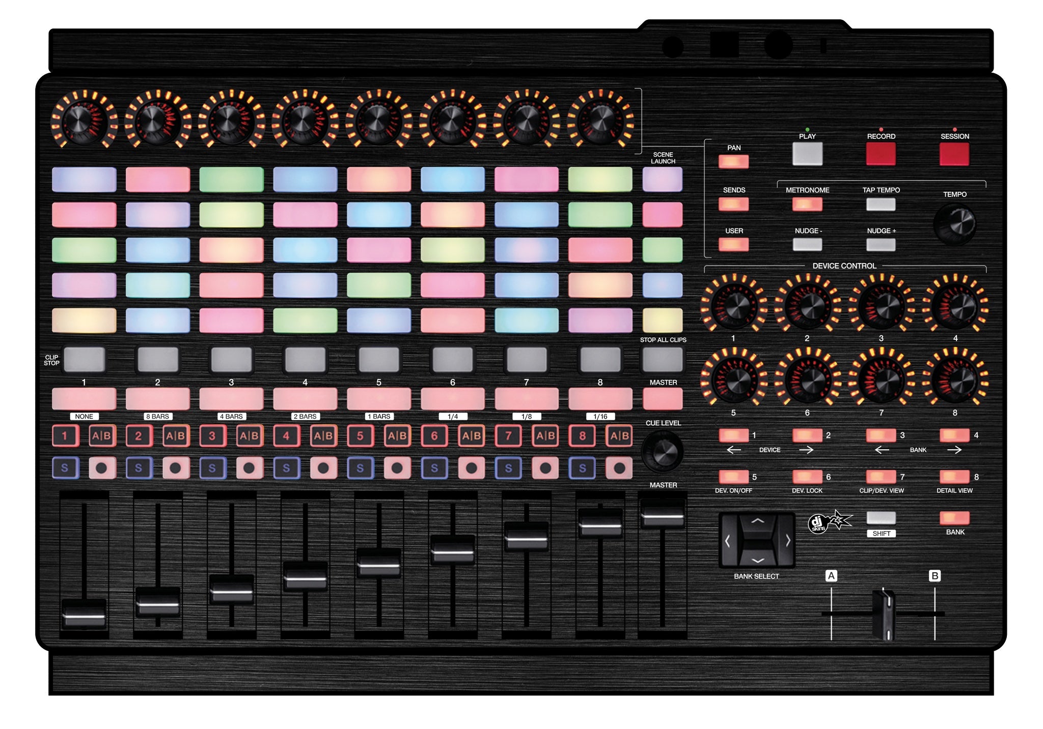 Akai Pro APC 40 MK2 Skin Brushed Black