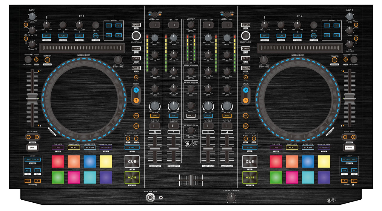Denon DJ MC 7000 Skin Brushed Black