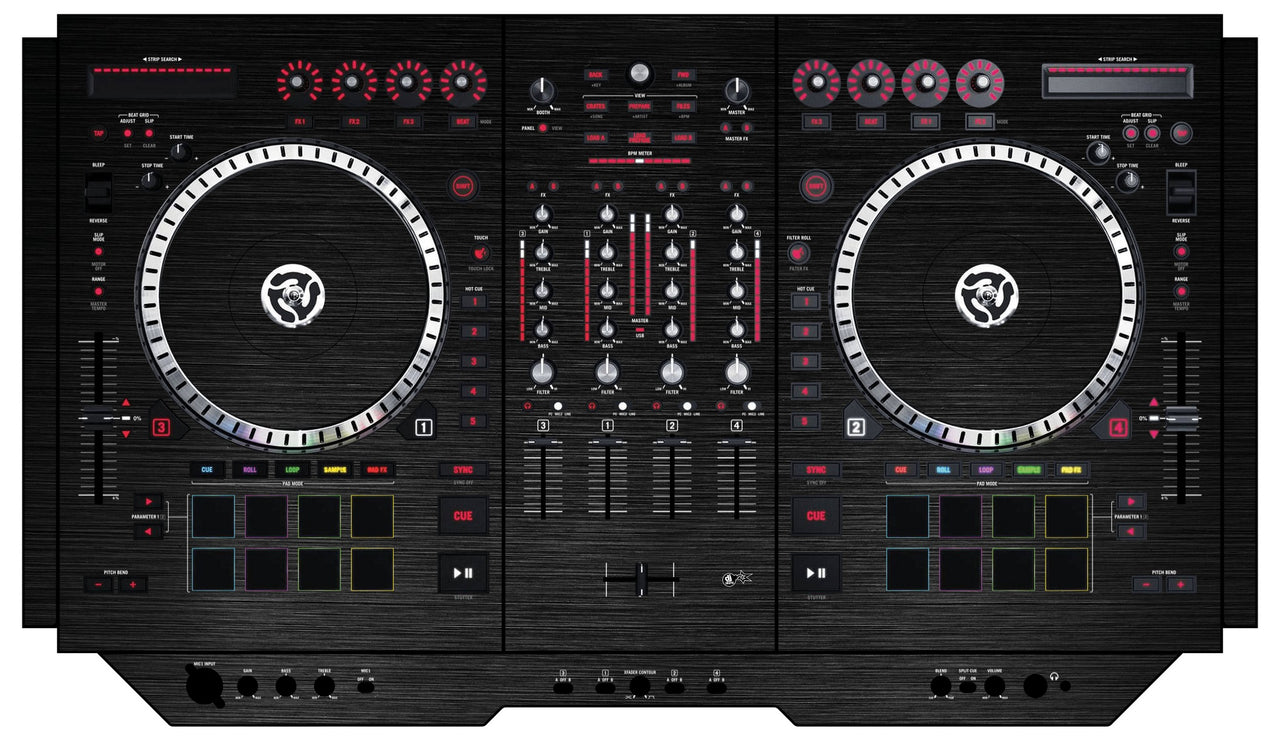 Numark NS 7 II Skin Brushed Black