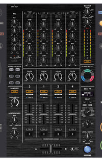Pioneer DJ DDJ FLX10 MIXER Skin Brushed Black