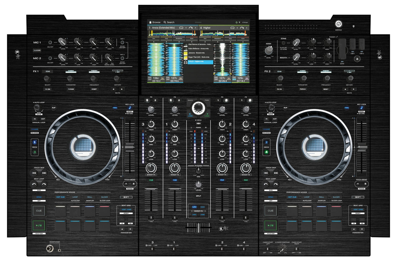 Denon DJ PRIME 4+ Skin Brushed Black