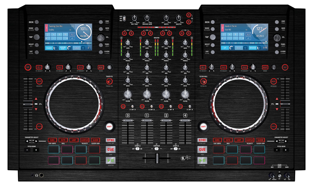 Numark NV Skin Brushed Black