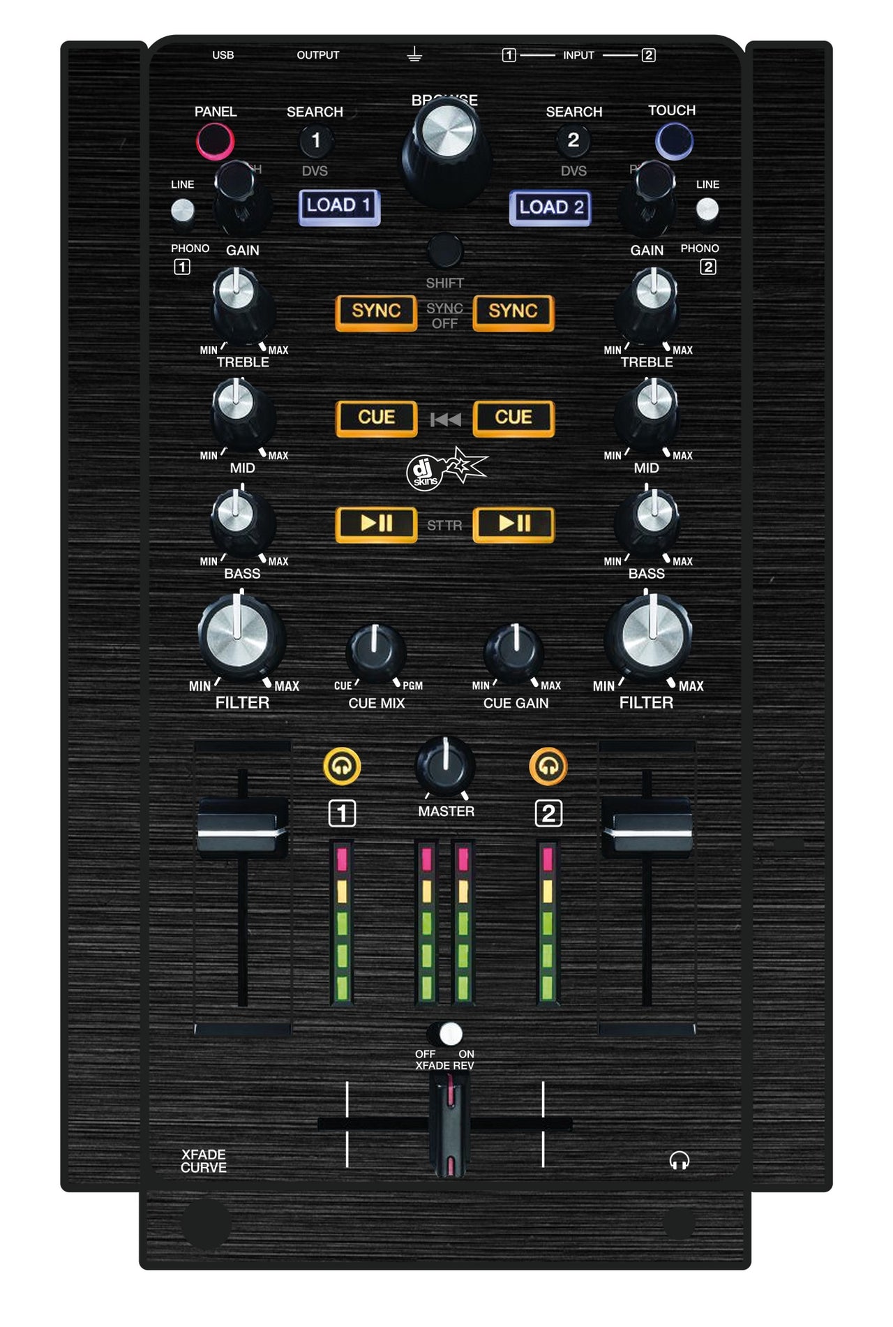 Akai Pro AMX Skin Brushed Black
