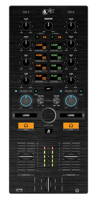 Reloop Mixtour Skin Brushed Black