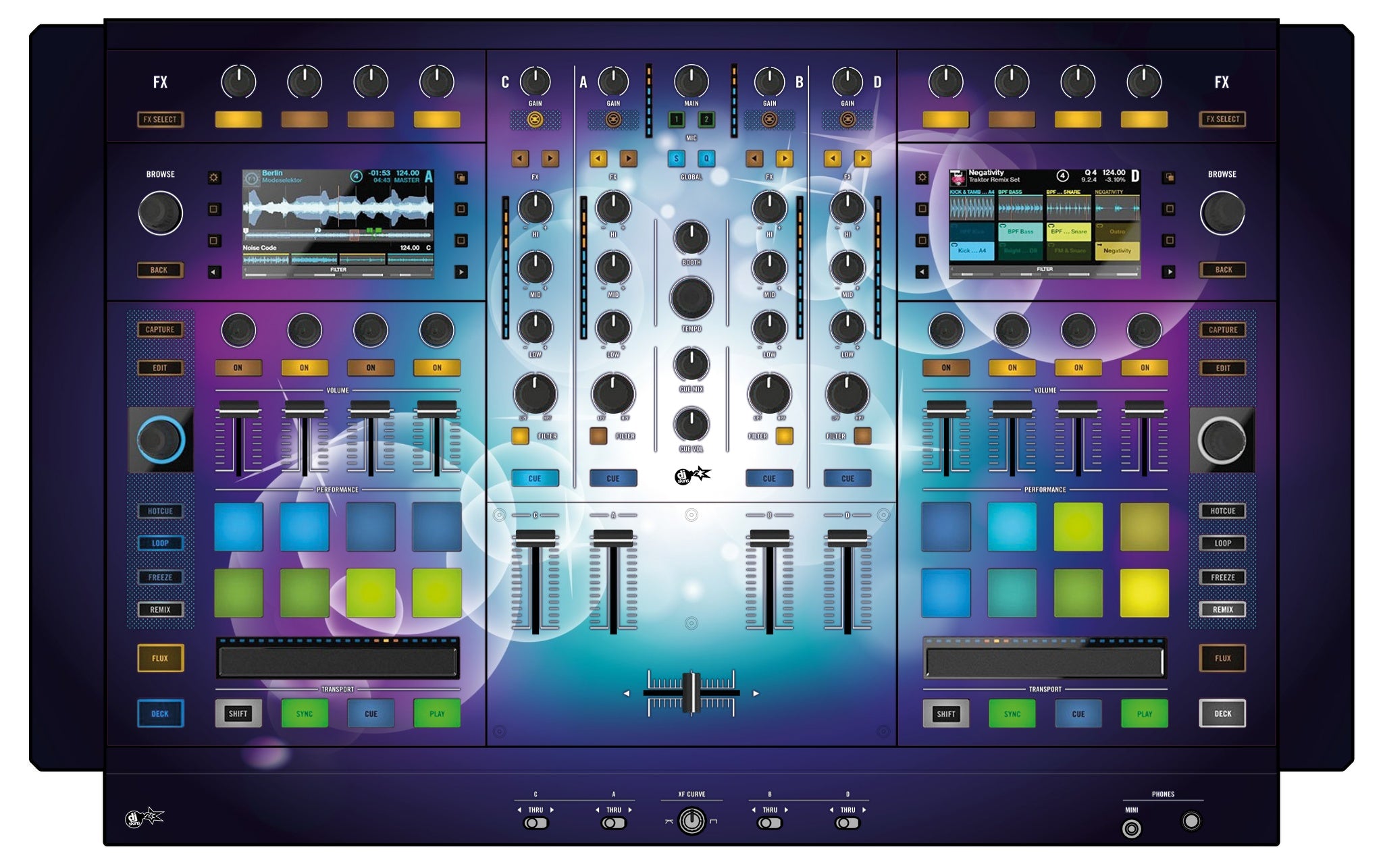 Native Instruments S8 Skin Bubble Space