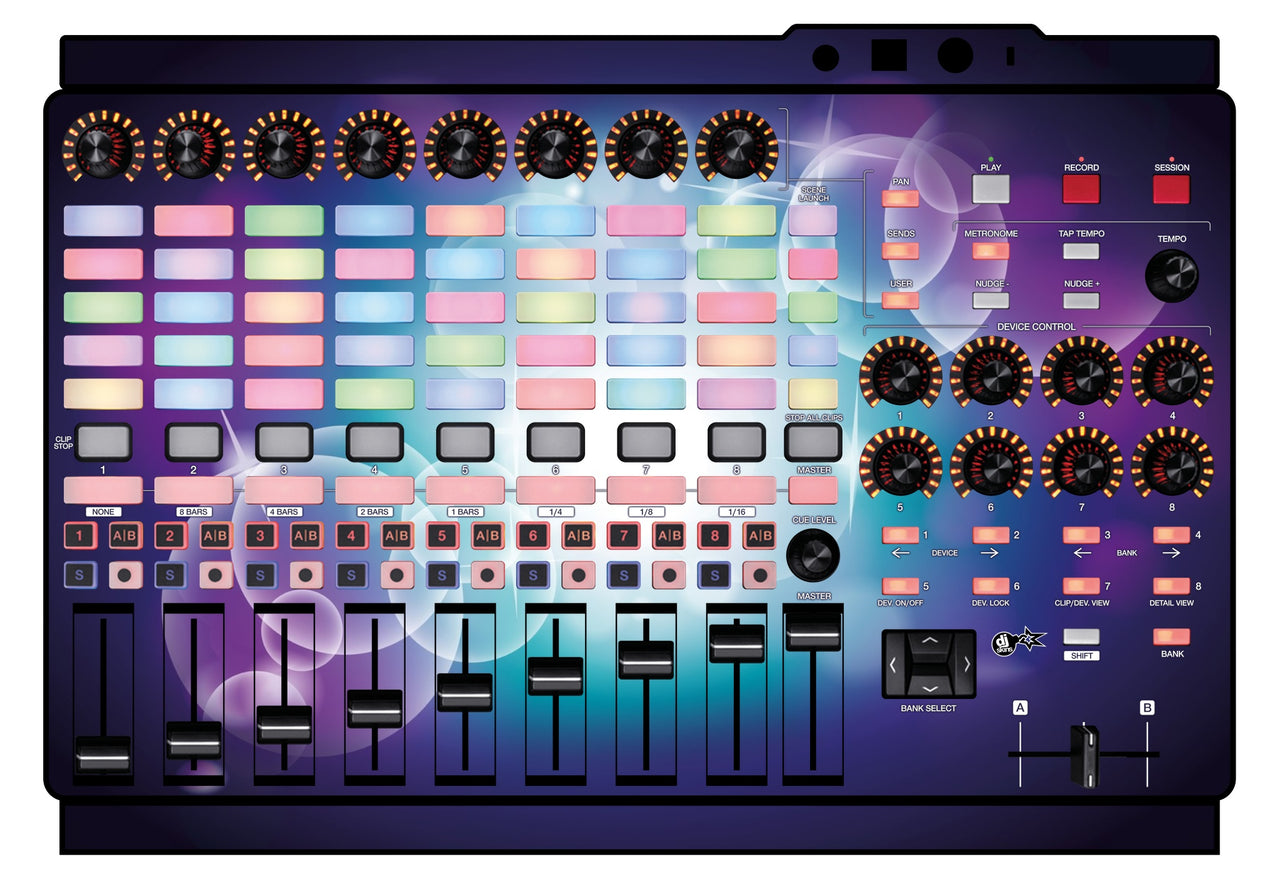 Akai Pro APC 40 MK2 Skin Bubble Space
