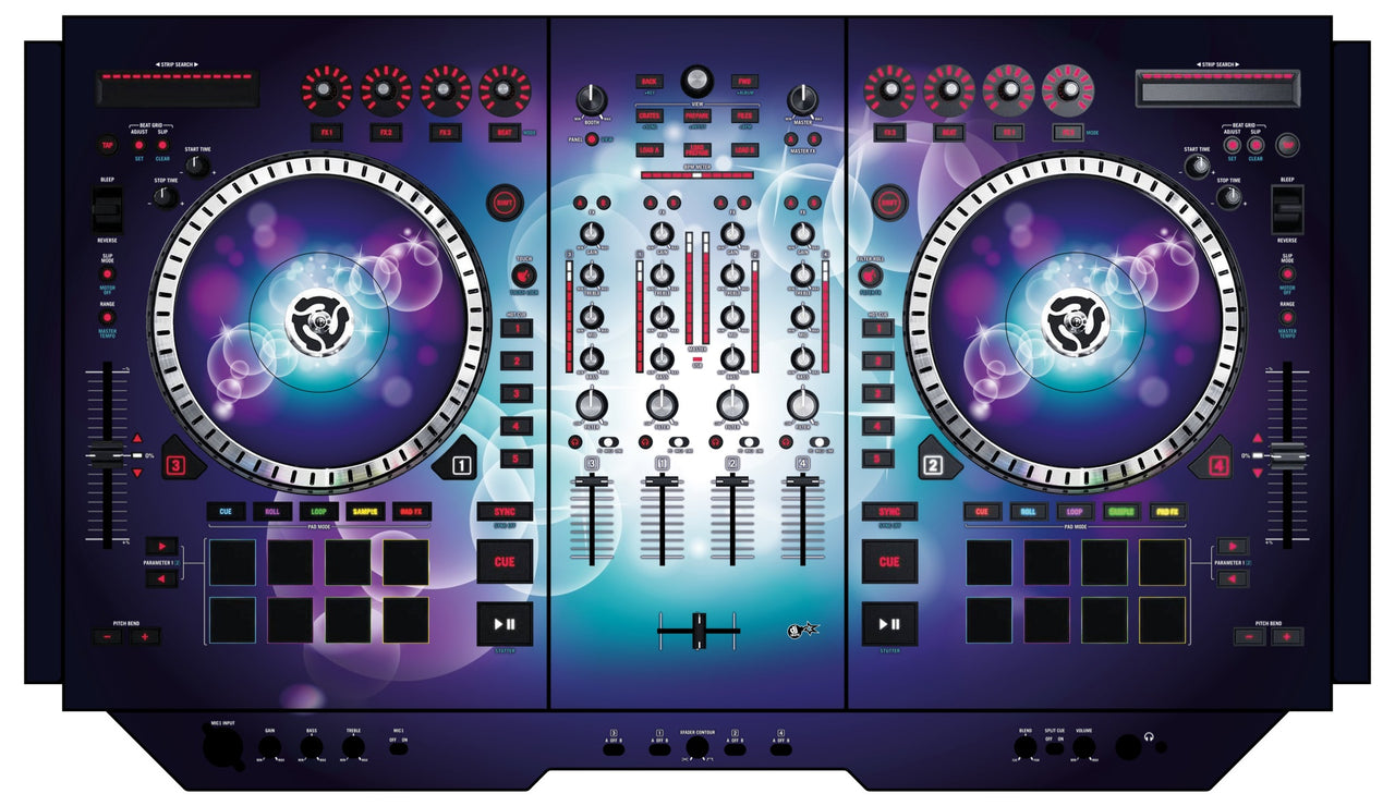 Numark NS 7 II Skin Bubble Space