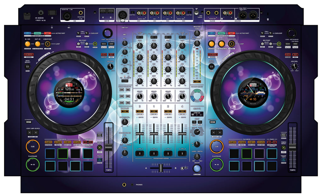 Pioneer DJ DDJ FLX10 Skin Bubble Space