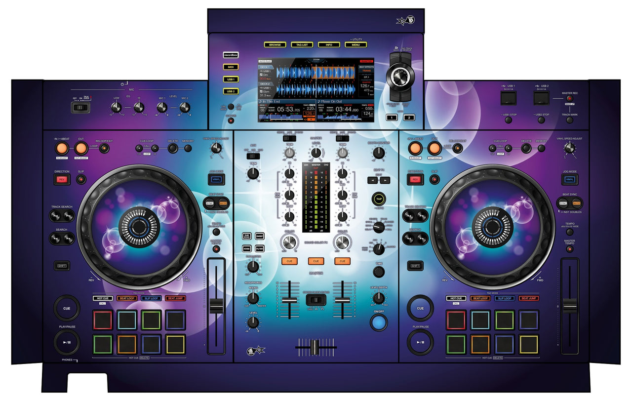 Pioneer DJ XDJ RX 2 Skin Bubble Space