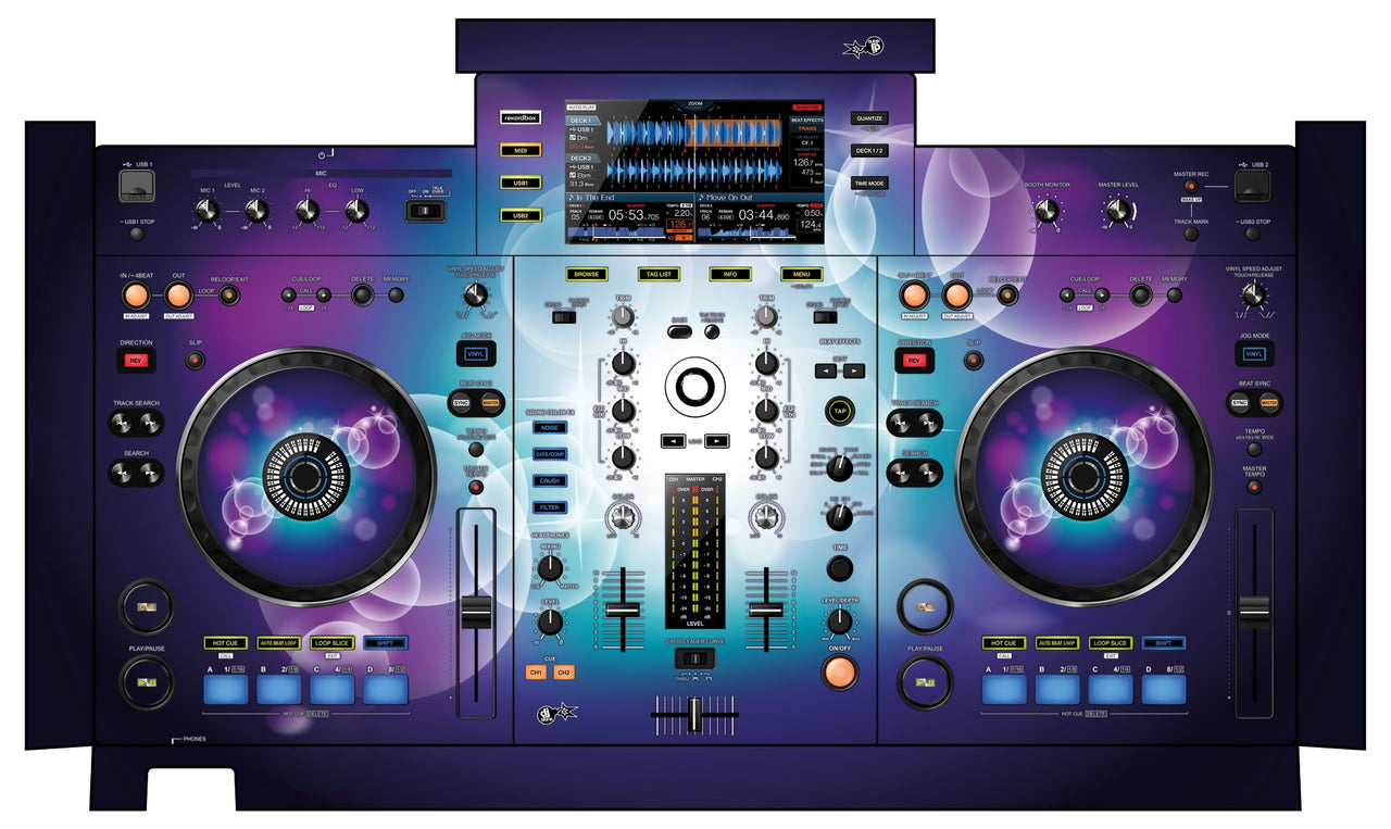 Pioneer DJ XDJ RX Skin Bubble Space
