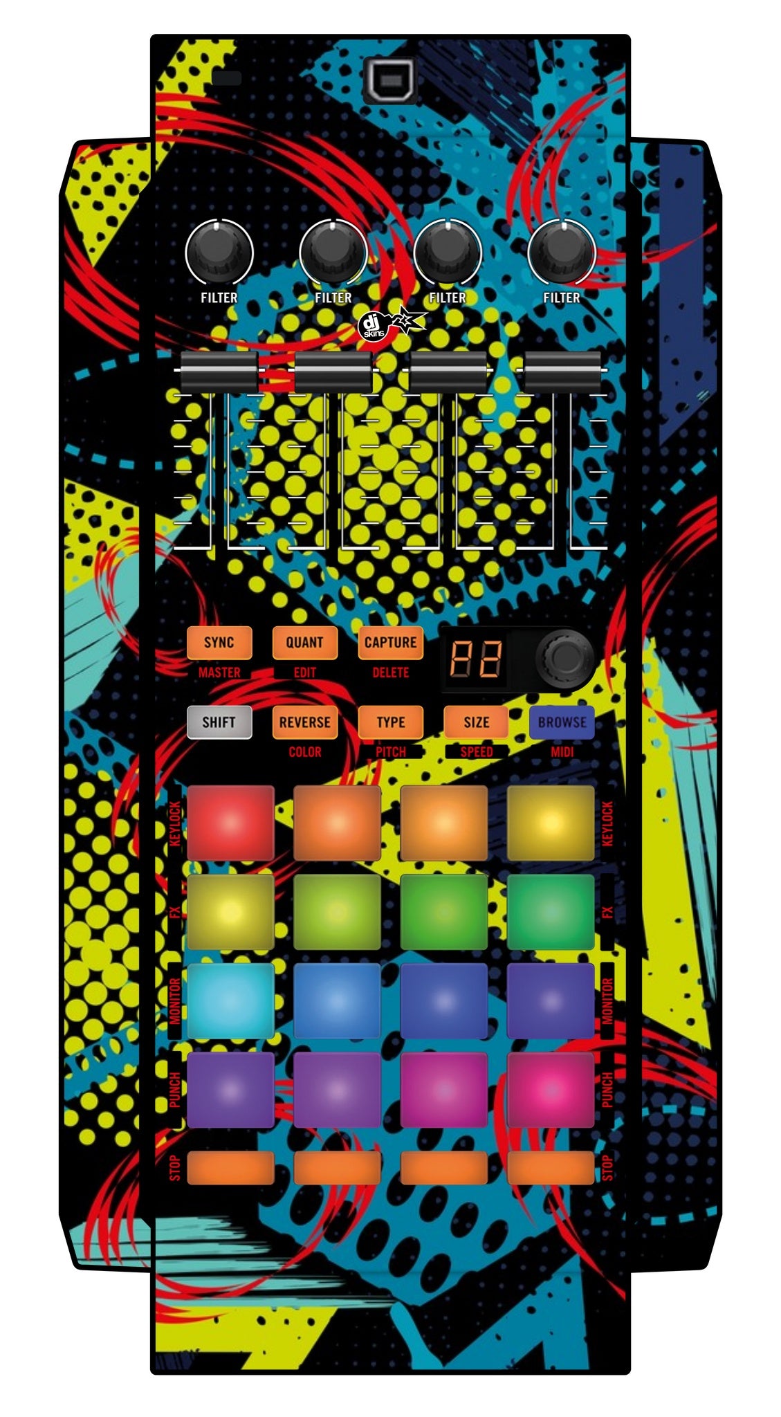 Native Instruments F1 Skin Calipso