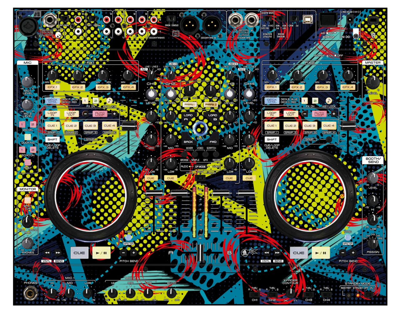 Denon DJ MC 6000 Skin Calipso