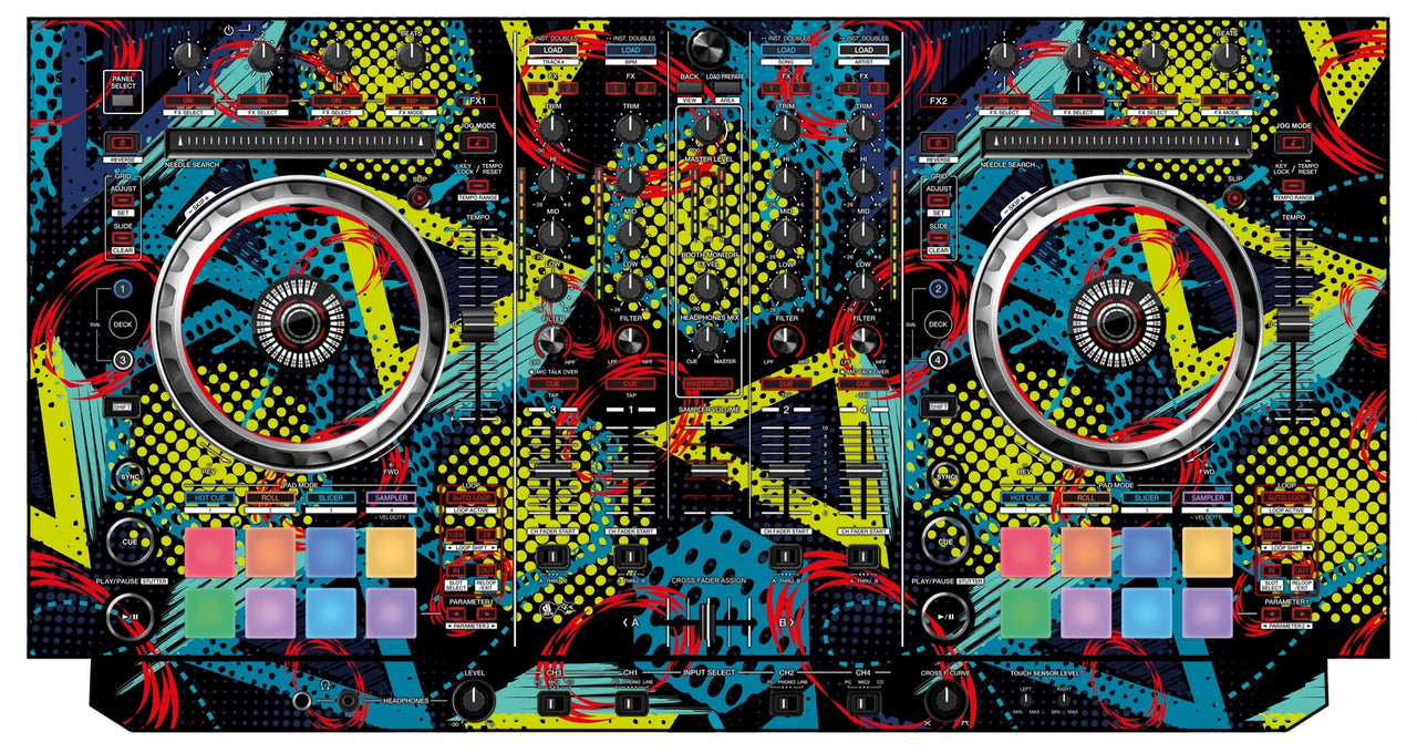 Pioneer DJ DDJ SX Skin Calipso