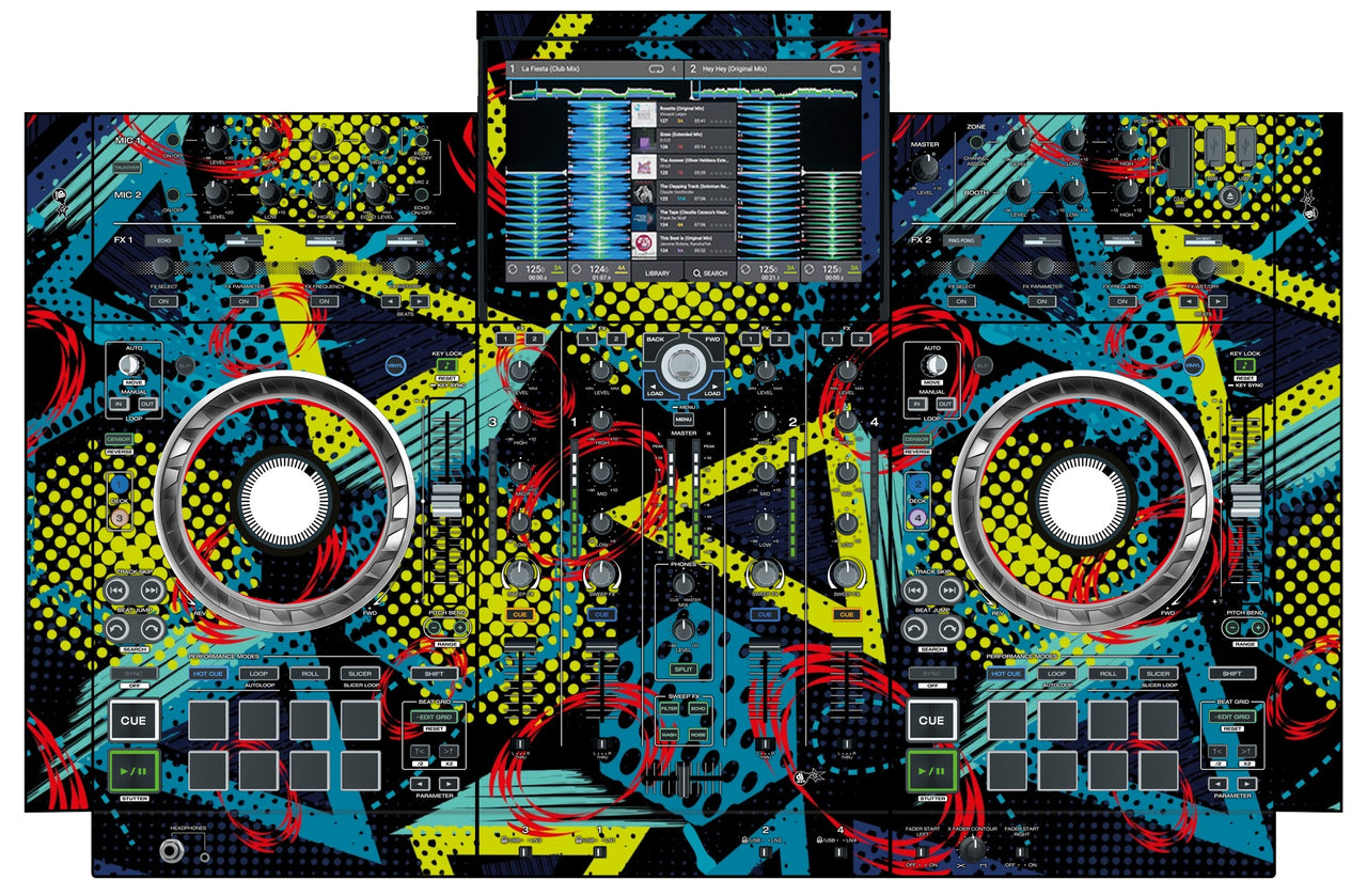 Denon DJ PRIME 4 Skin Calipso