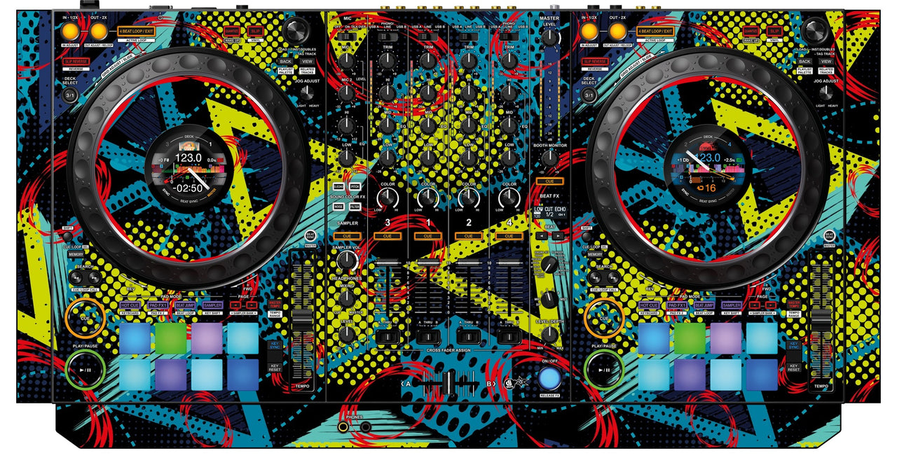Pioneer DJ DDJ 1000 Skin Calipso