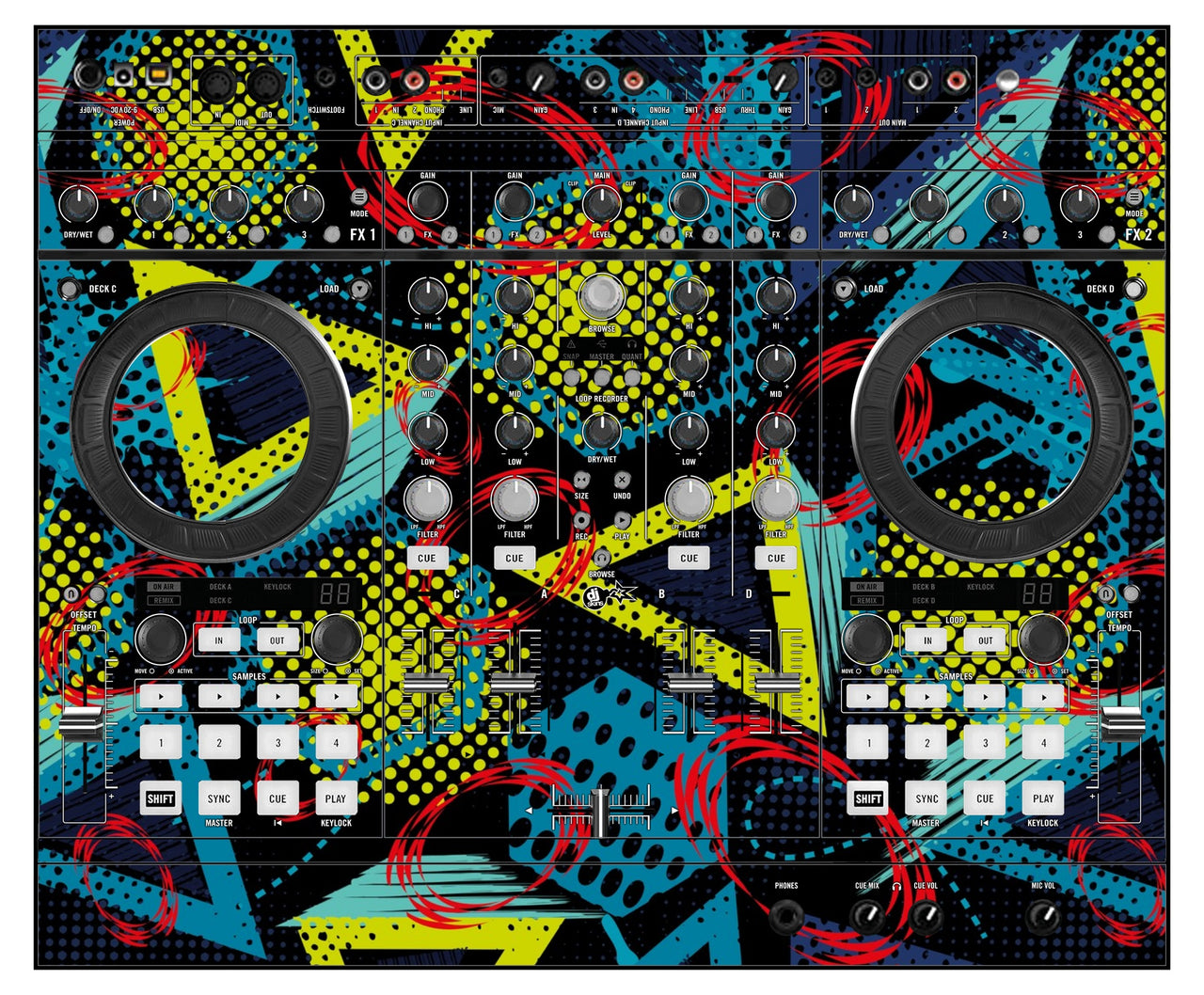 Native Instruments S4 MK1 Skin Calipso