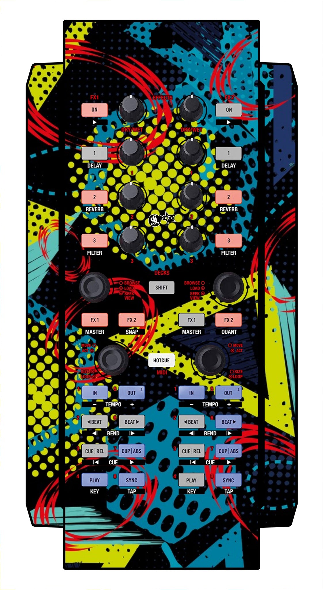 Native Instruments X1 Skin Calipso