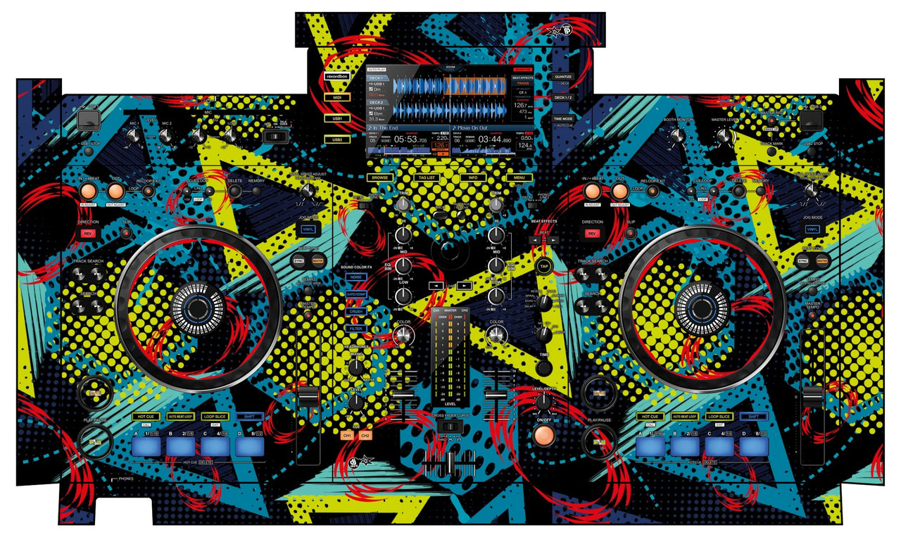 Pioneer DJ XDJ RX Skin Calipso