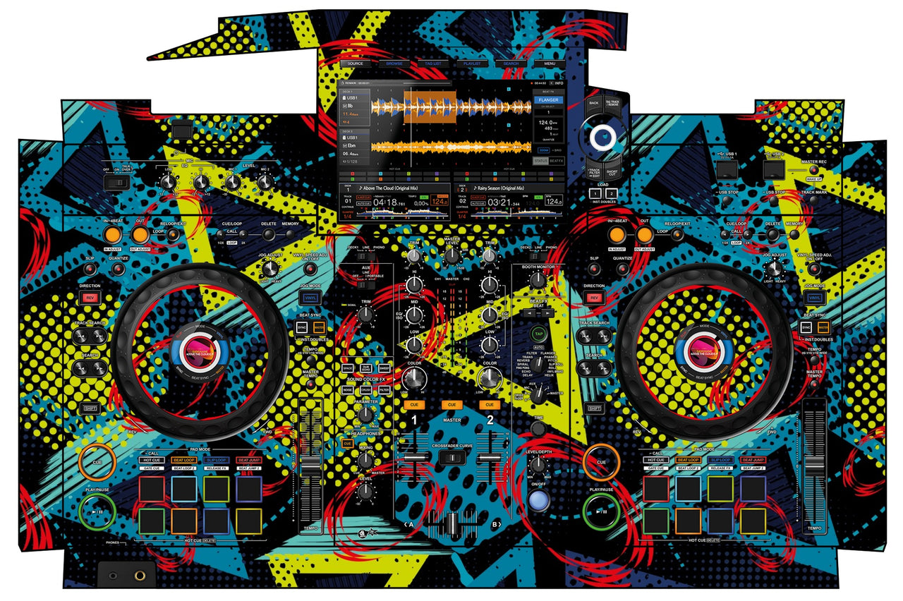 Pioneer DJ XDJ RX 3 Skin Calipso