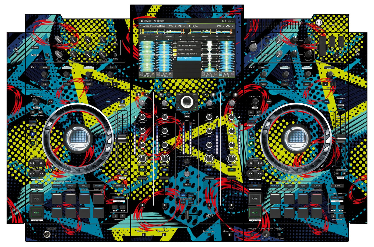 Denon DJ PRIME 4+ Skin Calipso