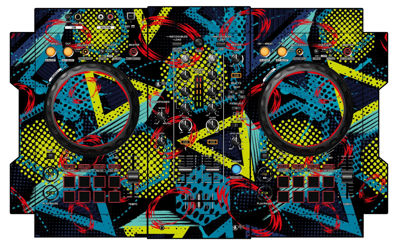 Pioneer DJ DDJ 400 Skin Calipso