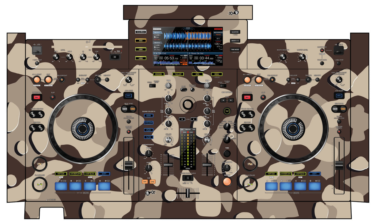 Pioneer DJ XDJ RX Skin Camo Desert