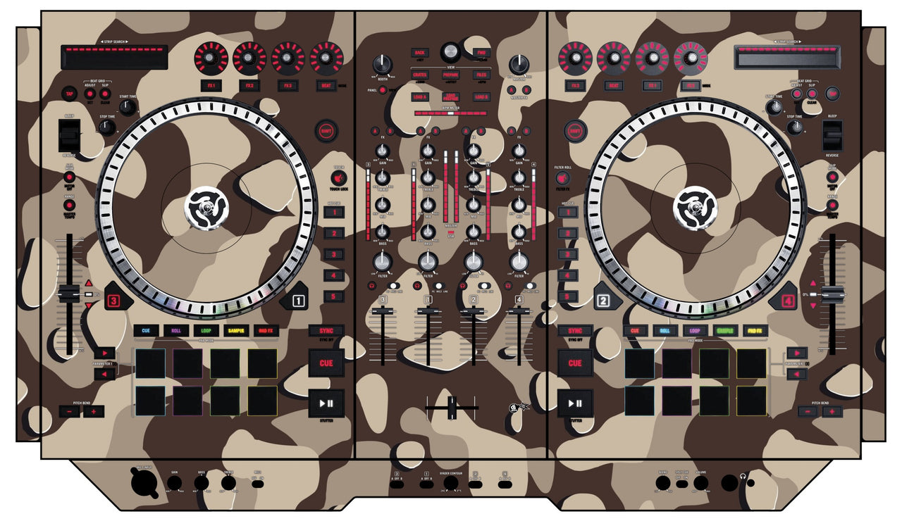 Numark NS 7 II Skin Camo Desert