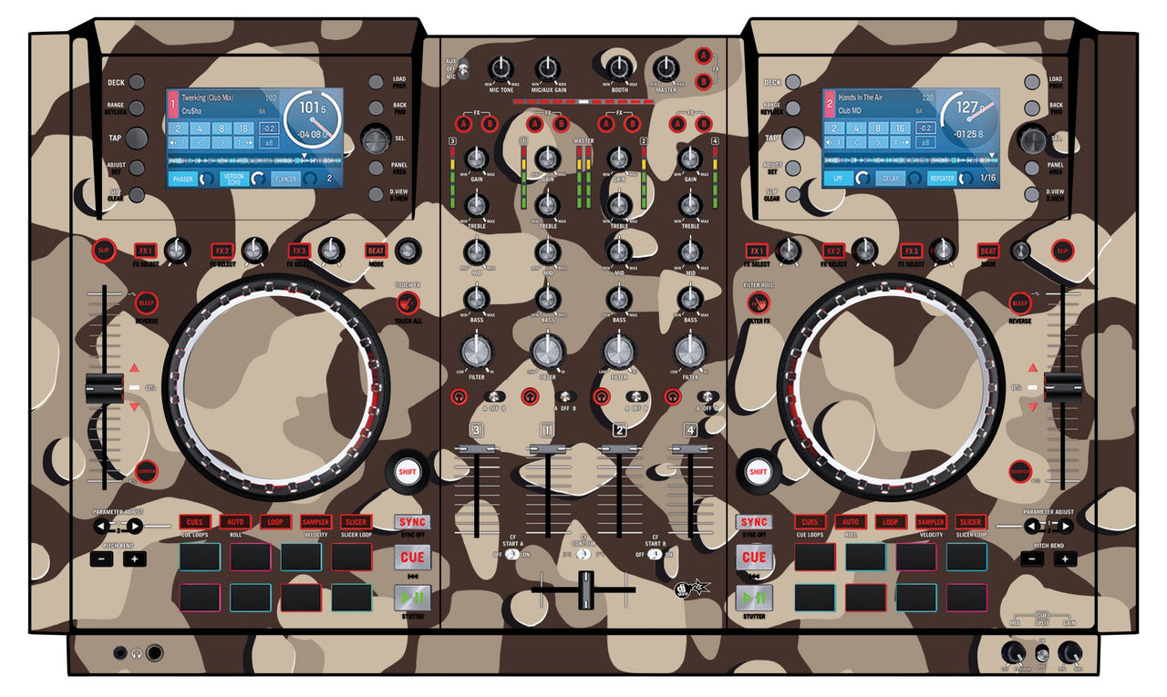 Numark NV Skin Camo Desert