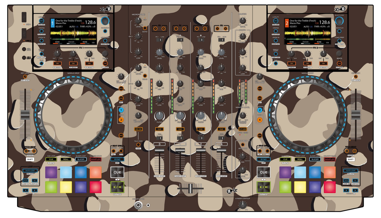 Denon DJ MCX 8000 Skin Camo Desert