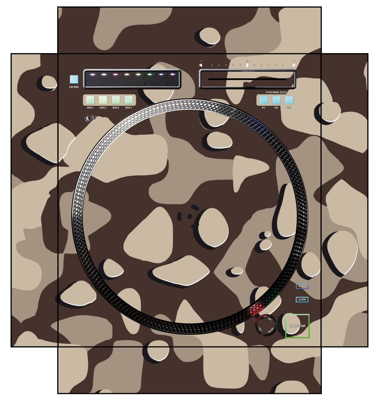 Rane TWELVE Skin Camo Desert
