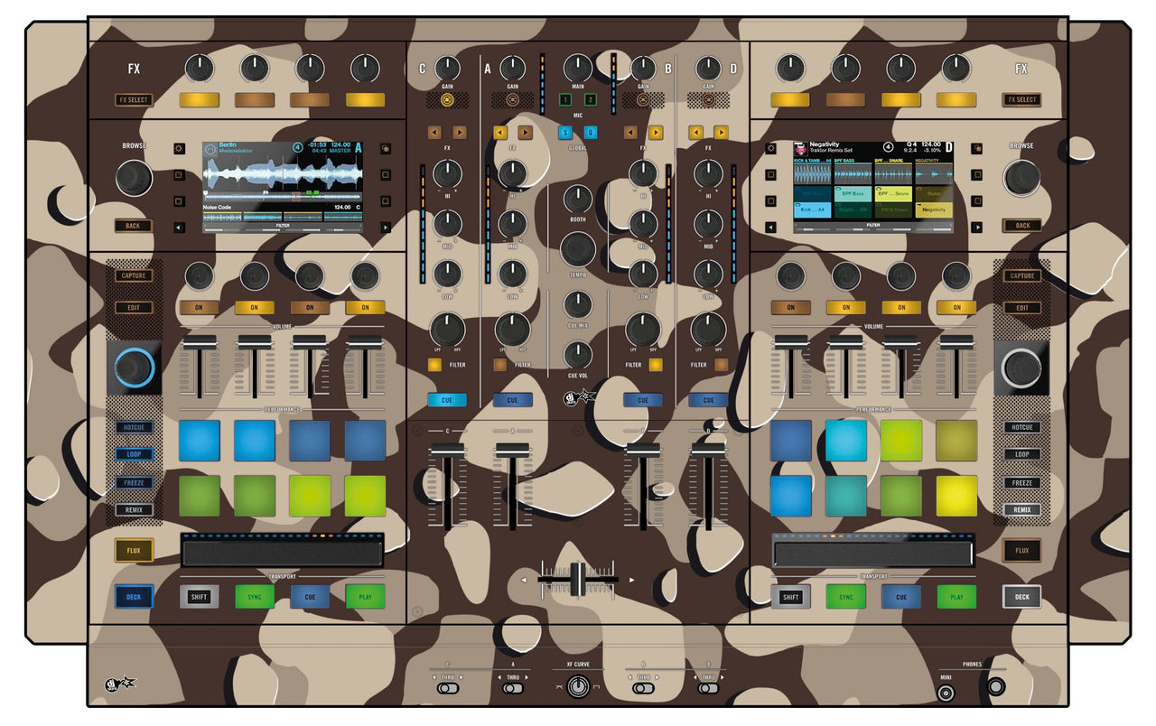 Native Instruments S8 Skin Camo Desert