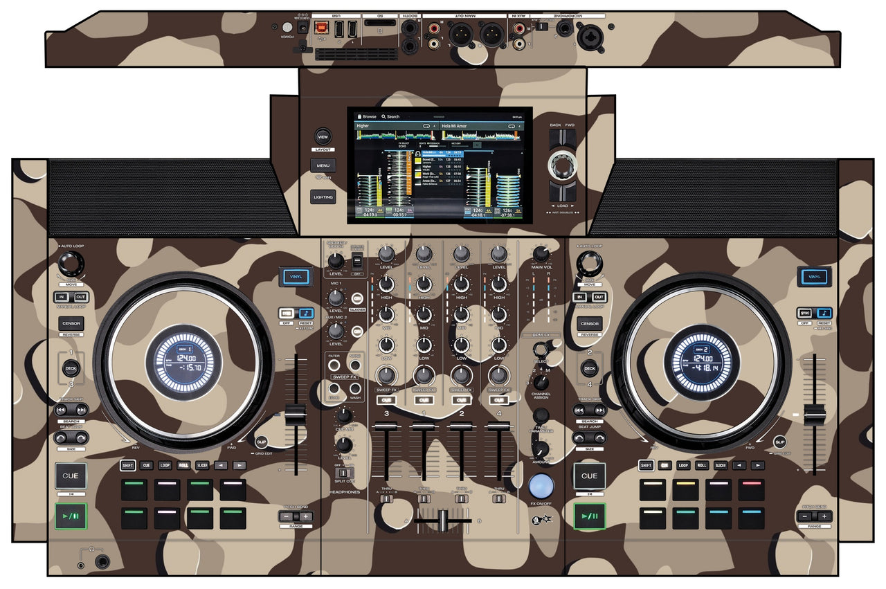 Denon DJ SC Live 4 Skin Camo Desert