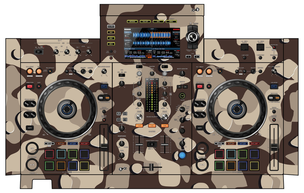 Pioneer DJ XDJ RX 2 Skin Camo Desert