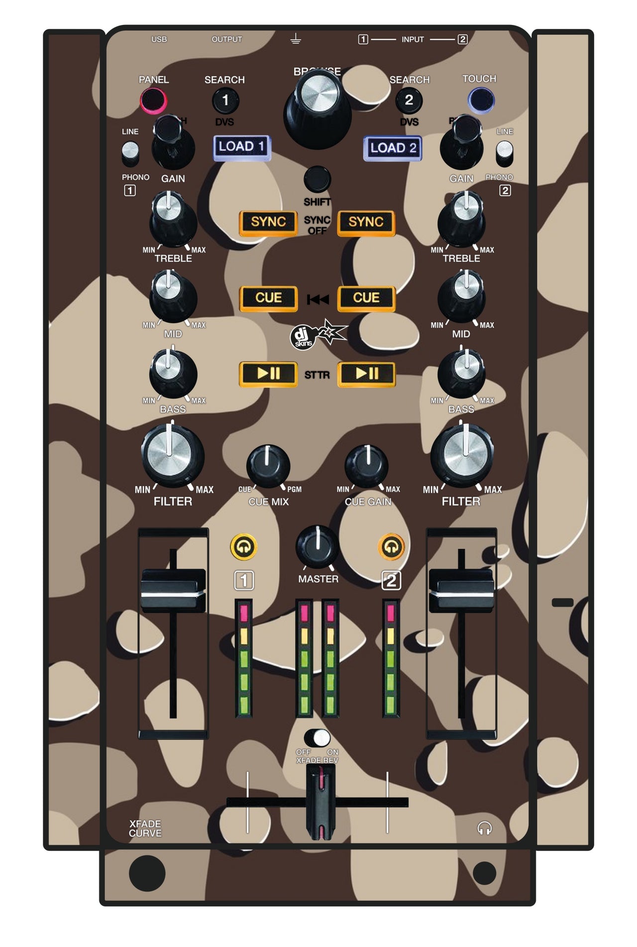 Akai Pro AMX Skin Camo Desert