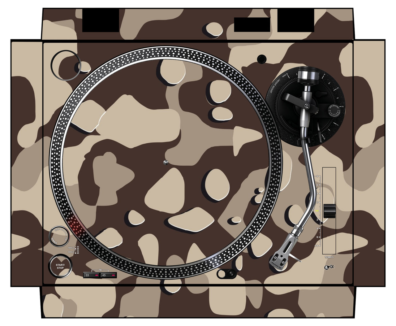 Pioneer DJ PLX 500 Skin Camo Desert